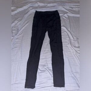 sketchers black athletic leggings size small